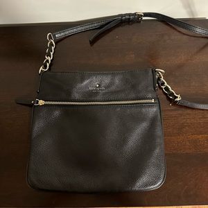 Excellent condition black Kate Spade Crossbody bag